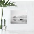 Picture of Lonesome Canoe _GroupedProduct_Rectangle_Landscape_Photography _GroupedProduct_Rectangle_Landscape_Unframed_Print_Only_