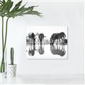 Picture of Sipping Zebras  _GroupedProduct_Rectangle_Landscape_Photography _GroupedProduct_Rectangle_Landscape_Unframed_Print_Only_