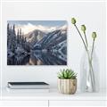 Picture of Snow Kissed Mountain  _GroupedProduct_Rectangle_Landscape_Photography _GroupedProduct_Rectangle_Landscape_Unframed_Print_Only_