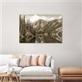 Picture of Snow Kissed Mountain  _GroupedProduct_Rectangle_Landscape_Photography _GroupedProduct_Rectangle_Landscape_Unframed_Print_Only_