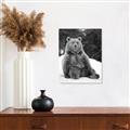 Picture of Snowy Bear _GroupedProduct_Rectangle_Portrait_Photography _GroupedProduct_Rectangle_Portrait_Unframed_Print_Only_