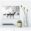 Picture of Winter Deers _GroupedProduct_Rectangle_Landscape_Photography _GroupedProduct_Rectangle_Landscape_Unframed_Print_Only_