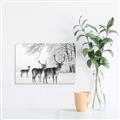 Picture of Winter Deers _GroupedProduct_Rectangle_Landscape_Photography _GroupedProduct_Rectangle_Landscape_Unframed_Print_Only_