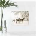 Picture of Winter Deers _GroupedProduct_Rectangle_Landscape_Photography _GroupedProduct_Rectangle_Landscape_Unframed_Print_Only_
