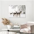 Picture of Winter Deers _GroupedProduct_Rectangle_Landscape_Photography _GroupedProduct_Rectangle_Landscape_Unframed_Print_Only_