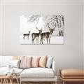Picture of Winter Deers _GroupedProduct_Rectangle_Landscape_Photography _GroupedProduct_Rectangle_Landscape_Unframed_Print_Only_
