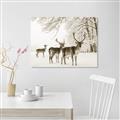 Picture of Winter Deers _GroupedProduct_Rectangle_Landscape_Photography _GroupedProduct_Rectangle_Landscape_Unframed_Print_Only_