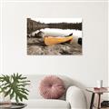 Picture of Yellow Canoe  _GroupedProduct_Rectangle_Landscape_Photography _GroupedProduct_Rectangle_Landscape_Unframed_Print_Only_