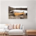 Picture of Yellow Canoe  _GroupedProduct_Rectangle_Landscape_Photography _GroupedProduct_Rectangle_Landscape_Unframed_Print_Only_