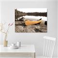 Picture of Yellow Canoe  _GroupedProduct_Rectangle_Landscape_Photography _GroupedProduct_Rectangle_Landscape_Unframed_Print_Only_