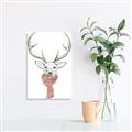 Picture of Cozy Deer _GroupedProduct_Rectangle_Portrait_Unframed_Print_Only_