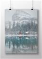 Picture of Winter Cabin _GroupedProduct_Rectangle_Landscape_Photography _GroupedProduct_Rectangle_Landscape_Unframed_Print_Only_