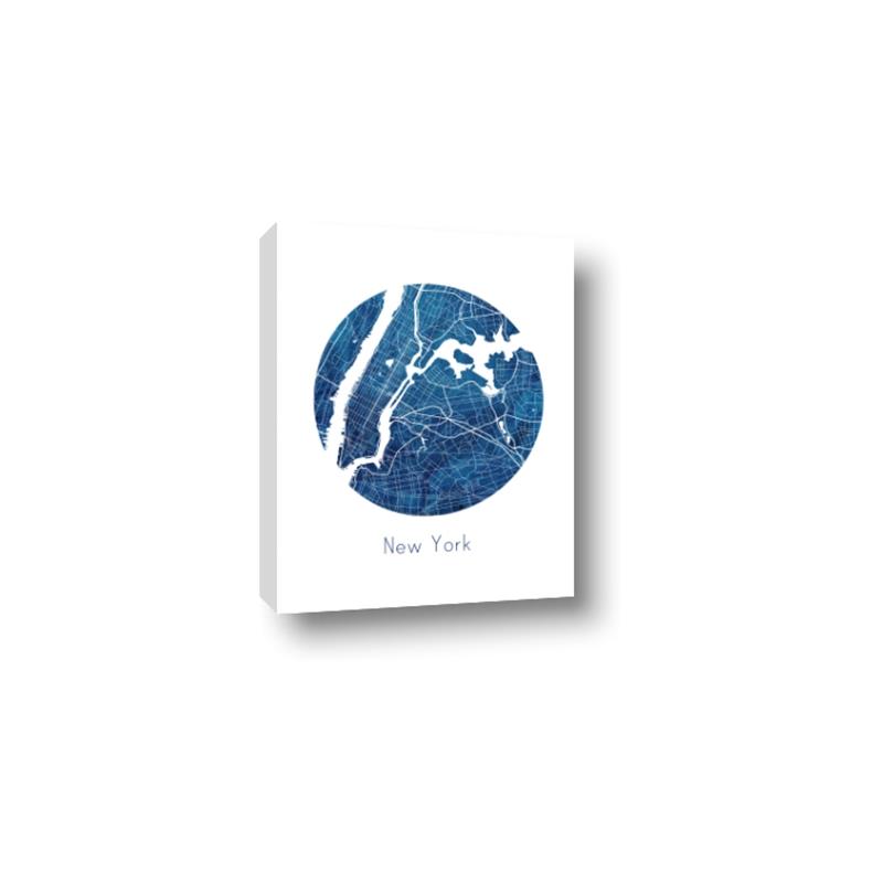 Picture of Round New York _GroupedProduct_Rectangle_Portrait_Canvas_