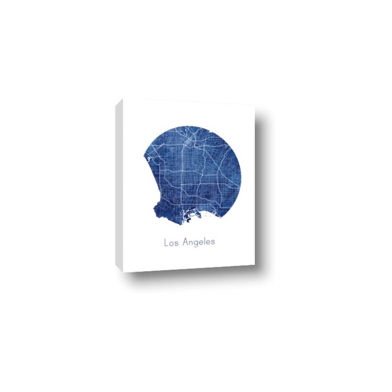 Picture of Round Los Angeles _GroupedProduct_Rectangle_Portrait_Canvas_