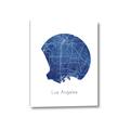 Picture of Round Los Angeles _GroupedProduct_Rectangle_Portrait_Canvas_