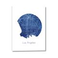 Picture of Round Los Angeles _GroupedProduct_Rectangle_Portrait_Canvas_