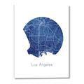 Picture of Round Los Angeles _GroupedProduct_Rectangle_Portrait_Canvas_