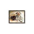 Picture of Motorbike I _GroupedProduct_Rectangle_Landscape_Canvas_Framed_