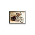 Picture of Motorbike I _GroupedProduct_Rectangle_Landscape_Canvas_Framed_
