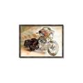 Picture of Motorbike I _GroupedProduct_Rectangle_Landscape_Canvas_Framed_