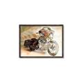 Picture of Motorbike I _GroupedProduct_Rectangle_Landscape_Canvas_Framed_