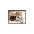Picture of Motorbike I _GroupedProduct_Rectangle_Landscape_Canvas_Framed_