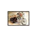 Picture of Motorbike I _GroupedProduct_Rectangle_Landscape_Canvas_Framed_