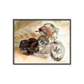 Picture of Motorbike I _GroupedProduct_Rectangle_Landscape_Canvas_Framed_