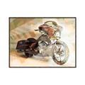 Picture of Motorbike I _GroupedProduct_Rectangle_Landscape_Canvas_Framed_