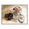 Picture of Motorbike I _GroupedProduct_Rectangle_Landscape_Canvas_Framed_
