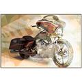 Picture of Motorbike I _GroupedProduct_Rectangle_Landscape_Canvas_Framed_