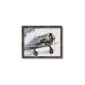 Picture of Flying in colour _GroupedProduct_Rectangle_Landscape_Canvas_Framed_