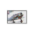Picture of Flying in colour _GroupedProduct_Rectangle_Landscape_Canvas_Framed_