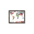 Picture of Collecting stamps  _GroupedProduct_Rectangle_Landscape_Canvas_Framed_