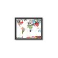 Picture of Collecting stamps  _GroupedProduct_Rectangle_Landscape_Canvas_Framed_