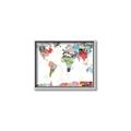 Picture of Collecting stamps  _GroupedProduct_Rectangle_Landscape_Canvas_Framed_