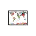 Picture of Collecting stamps  _GroupedProduct_Rectangle_Landscape_Canvas_Framed_