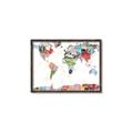 Picture of Collecting stamps  _GroupedProduct_Rectangle_Landscape_Canvas_Framed_