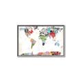 Picture of Collecting stamps  _GroupedProduct_Rectangle_Landscape_Canvas_Framed_
