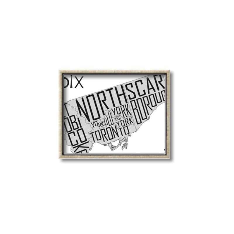 Picture of The 6ix _GroupedProduct_Rectangle_Landscape_Canvas_Framed_