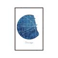 Picture of Round Chicago _GroupedProduct_Rectangle_Portrait_Canvas_Framed_