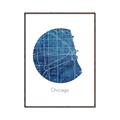 Picture of Round Chicago _GroupedProduct_Rectangle_Portrait_Canvas_Framed_