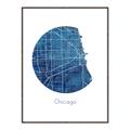 Picture of Round Chicago _GroupedProduct_Rectangle_Portrait_Canvas_Framed_