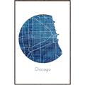 Picture of Round Chicago _GroupedProduct_Rectangle_Portrait_Canvas_Framed_