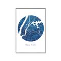 Picture of Round New York _GroupedProduct_Rectangle_Portrait_Canvas_Framed_