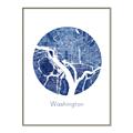 Picture of Round Washington _GroupedProduct_Rectangle_Portrait_Canvas_Framed_