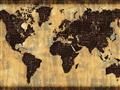 Picture of Brick Wall World Map _GroupedProduct_Rectangle_Landscape_Unframed_Print_Only_