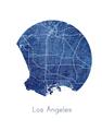 Picture of Round Los Angeles _GroupedProduct_Rectangle_Portrait_Unframed_Print_Only_