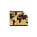 Picture of Brick Wall World Map _GroupedProduct_Rectangle_Landscape_Unframed_Print_Only_