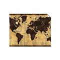 Picture of Brick Wall World Map _GroupedProduct_Rectangle_Landscape_Unframed_Print_Only_